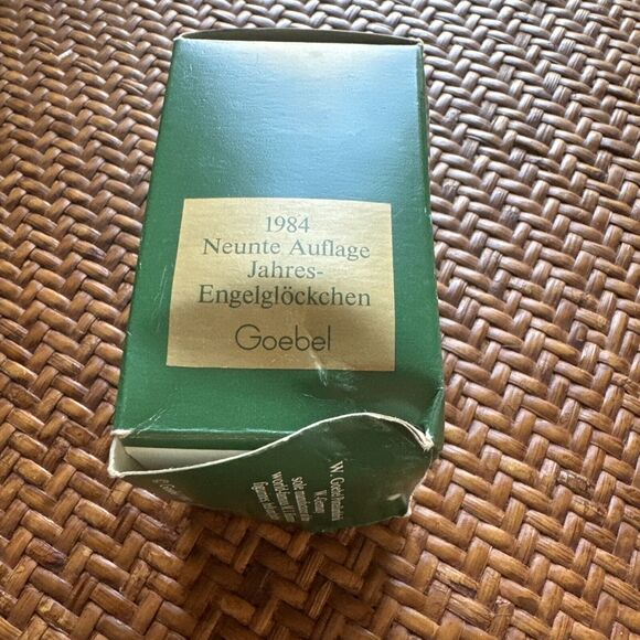 Vintage 1984‎ Ninth Edition Angel Bell Annual Christmas Ornament w/Box by Goebel - Picture 7 of 11